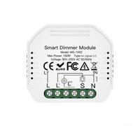 Zigbee Variateur d'intensité intelligent pour Tuya Hub 3.0 Télécommande App Contrôle à distance Ampoule LED Dimmable Câblage britannique