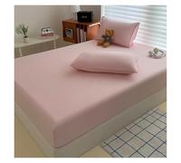 ZIHDKE Drap-Housse lavé avec Bandes élastiques, Housse de Matelas réglable, antidérapante, for lit Simple, Double, King, Queen, 1 pièces pour Futon(150x200x25cm)