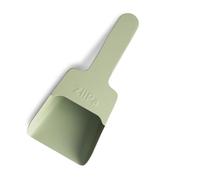 ZiiPa • Pelle à Pellets MELFA • Acier Thermolaqué Haute Résistance • Prise en Main Ergonomique • Compacte • 21,5 cm • Eucalyptus