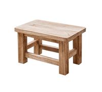 ZIJIREN Repose-pieds en bois, tabouret de table basse, tabouret à chaussures, table de plantation, tabouret à langer, tabouret en bois massif, tabouret bas, banc, tabouret bas portable (Hexagonal)