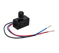 Zilimontt Contrôleur de vitesse électronique 12 V CC pour moteur, ventilateur, eau, plaque chauffante - Régulateur variable en continu avec bouton, réglable de 25 % à 100 %, étanche et