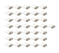 Zilimontt Lot de 36 dents à ressort de rechange pour scarificateur/râteau de pelouse Greenworks 27022 2500600G