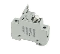 Zilimontt Lot de fusibles PV 10/15/20/25/30 A 1000 VDC avec porte-fusible pour protection du panneau solaire, haute isolation et plastique résistant, poteau blanc (30 A)