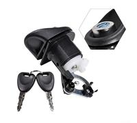 Zilimontt Verrou de coffre avec bouton-poussoir intégré et 2 clés - Pièce de rechange pour Twingo (1993-2007) et Logan (2004-2012), numéro de pièce 7701367940