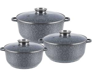 Zilner 6 piece pot set, induction pot set Induction pot set|induction pot set, pots, pots Induction pot set ZL-7
