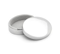 Zilverstad Boîte à cheveux ovale Argenté 54 x 44 x 18 mm