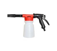ZIMISI Pistolet à mousse de lavage de voiture, pistolet à mousse pour tuyau d'arrosage, pulvérisateur professionnel de lavage de voiture avec 6 niveaux de concentration, pistolet à mousse de neige, se