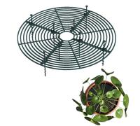 Zimoer Lot de 2 cache-pots de fleurs ronds pour chats et bébés - 52 cm - Vert foncé