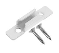 Zinc Loquet de Fenêtre Coulissante Blanc en Alliage | Sécurité Renforcée, pour Baie Vitrée et Châssis, Fonctionnement Fluide, Remplacement Simple, Pièce D'installation