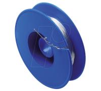 ZINN 1,00-14M - Fil de connexion en cuivre, étamé, Ø 1,0 mm, 14 m