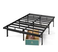 Zinus Fond de Teint pour Matelas Justin Facile à Assembler, Hauteur 36 cm, Support en Acier, Grand Espace sous Le lit