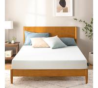 Zinus Matelas à Mémoire de Forme 140x190 cm - Épaisseur 15 cm - Fermeté Moyenne - Soutien Respirant et Hypoallergénique - Infusé au Thé Vert pour Une Fraîcheur Durable - Certifié Oeko-TEX