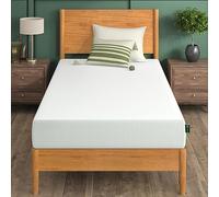 ZINUS Matelas à mémoire de Forme Blanc 90 x 190 cm
