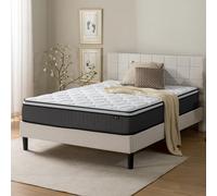 Zinus Tight Top - Matelas à Ressorts ensachés 140 x 200 cm - Matelas orthopédique avec fermeté Moyenne - Rembourrage recy t Mousse Haute densité pour Plus de Confort - Hauteur 25 cm - Certifié