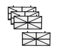Ziociura 4 Pièces Cleaner Panneaux Fine Panels Cartouche Fine Filtre Remplacement Filtre Accessoires Robotiques Installation Simple Matériau