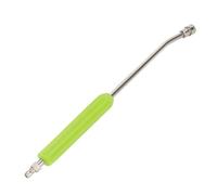 Ziociura Buse d'ension pour Nettoyeur Haute Pression Lance Rallonge Accessoire de Lavage Raccord Rapide Embout M14 Tube Acier Inoxydable Prise Sécurisée, Vert, 55 Cm