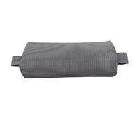 Ziociura Oreiller de Tête Facile à Installer, Doux pour Les Chaises, Accessoire Portable, Repose-tête et Oreiller pour La Nuque, Plaid Blanc Gris