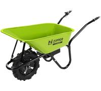 Brouette électrique sans fil - 7 km/h - 75litres - 150kg - livrée sans batterie