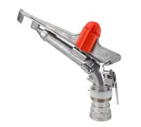 Zisemeil Arroseur d'irrigation agricole de 5,1 cm, pistolet d'arrosage de grande surface pour fermes, jardins et pelouses, alliage d'aluminium, durable