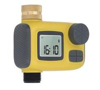 Zisemeil Minuteur de tuyau d'arrosage NH3/4" programmable, connecteur intelligent en cuivre pur pour l'arrosage automatique en plein air