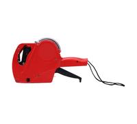 Zisemeil Pistolet à étiquettes de Prix Portable avec à Double Rangée pour | Préchargé avec 650 étiquettes et Cartouche D'encre, Matériau ABS, Rouleau à Faible Friction, pour les Marchés D'épicerie et