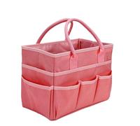 Zisemeil Sac de Rangement Artisanal en Tissu Oxford avec Plusieurs Poches, capacité de 2,5 Gallons pour Fournitures de Couture Artistique