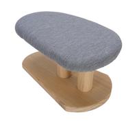 Zisemeil Sleeve Table à repasser de bureau, compacte et portable, tabouret à repasser simple pour la couture à la maison, bois massif, 28 x 18 x 15 cm