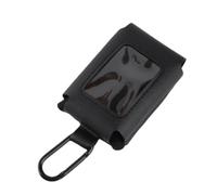 Zisemeil Support D'ouvre-porte de Garage, étui en Cuir Noir 3,35x2,28 | Pochette Universelle pour Télécommande avec Boucle, Organiseur de Porte-Clés Anti-rayures pour Clés, Sacs et Ceintures,