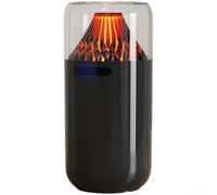 ZiStarlilife 1 diffuseur d'arômes USB avec réservoir de 360 ml, 3 modes de brume, humidificateur à effet de flamme pour maison, bureau, chambre à coucher, petit purificateur d'air portable en ABS