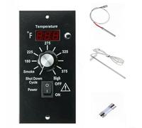 ZiStarlilife 1 kit de panneau de commande de thermostat numérique pour grilles à granulés Traeger BAC236 TR038, 8 réglages de température, affichage lisible au soleil, mise à niveau de barbecue