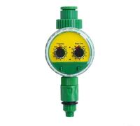 ZiStarlilife 1 minuteur d'arrosage automatique électronique pour jardin avec écran LCD en plastique résistant aux intempéries pour l'entretien des plantes de pelouse en plein air (bouton minuteur)
