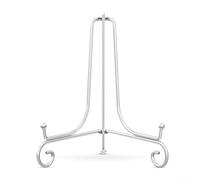 ZiStarlilife 1 présentoir en fer pour thé, gâteaux, pâtisseries, cupcakes à plusieurs niveaux - Support pour assiettes à suspendre - Cadre photo - Noir, doré, argenté - Pour fêtes, mariages