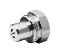 ZiStarlilife Connecteur rapide hydraulique NPT 3/8, raccord fileté à face plate pour clés et crics, raccord haute pression en acier au carbone pour un remplacement efficace du tuyau (broche d'éjection