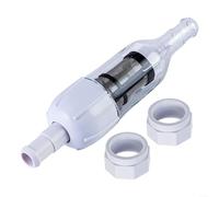 ZiStarlilife Filtre de nettoyage de piscine avec 2 écrous de tuyau d'alimentation D15 48-080 de rechange pour Zodiac et pour modèles Polaris 280, 380, 3900, 480 Pro, pour VAC-SWEEP 280/380, pour