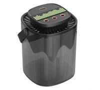ZiStarlilife Humidificateur portable de 3000 ml avec 3 buses, brume réglable, purificateur d'air pour chambre à coucher, bureau, fonctionnement silencieux avec veilleuse, noir