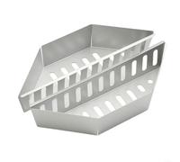 ZiStarlilife Lot de 2 paniers à charbon de bois pour barbecue extérieur, supports en carbone en acier zingué avec répartition uniforme de la chaleur, faciles à nettoyer, anti-adhésifs pour surface de