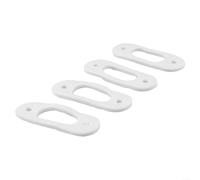 ZiStarlilife Lot de 4 joints d'électrode 981330 pour chaudières Vaillant EcoTEC Pro 24/28 et Plus, matériau en fibre, 70 x 265 x 3 mm, idéal pour l'entretien du chauffage domestique