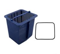 ZiStarlilife Panier d'écumoire de piscine avec poignée et joint torique pour Hayward pour Super Pump SPX1600M SPX1600S pour ALADDIN B-167 O-177, bleu, 15,2 cm de profondeur, idéal pour piscine de