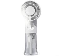ZiStarlilife Ventilateur brumisateur portatif rechargeable par USB avec 4 vitesses, pulvérisateur de refroidissement portable pour voyage, extérieur, été, silencieux pour mini refroidisseur d'air