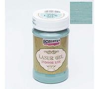 Zita`s Creative Lasurgel pour intérieur 100 ML Bleu Peinture lasure Bricolage