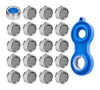 ZITFRI 20 Pcs Mousseur Robinet M24 avec Filtre Embout Brise Jet Robinet 1pc Aérateur Robinet Universel pour Economiseur d'Eau Mitigeur Evier de Cuisine Lavabo Salle de Bain