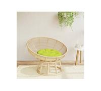 Vidaxl Coussin Rond Vert Vif Ø 60 X11 Cm Tissu Oxford