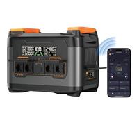 Zitty Station électrique portable 2400W 2048Wh charge rapide 2000W solaire 600W WiFi Bluetooth noir orange