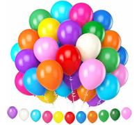 Zivacate 110 Pièces Ballons Anniversaire Multicolores