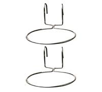 Ziynluks Suspension Murale Avec | Lot De 2 Anneaux De Suspension Pour En Pot,Support Anneau Mural Avec Jardinière - Adapté À Maison Salon Chambre Bébé Balcon Appartement Dortoir Terrasse Entrée