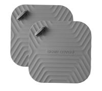 Ziyonix Lot de 2 Couvercles de Drain en Silicone, 15 x 15 cm Bouchon Baignoire Universel, Bouchon Evier Cuisine, Couvercle en Silicone pour Évier Salle de Bain Cuisine et Douche