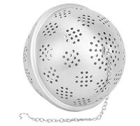 Ziyvural Boule à thé Filtrante, en Acier Inoxydable 304, Design de | Filtre à Fine, Infuseur D'assaisonnement pour Ragoût de Fondue, Durable Résistant à la Rouille, Nettoyage Facile, 5 Tailles