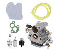 Ziyvural Kit Carburateur pour Tronçonneuse Husqvarna 235 240 236, Alliage | Poire D,Amorçage et Ensemble de Filtre à Air, Anodisée, Résistante à L,Usure, Pièce de Remplacement Direct, Construction