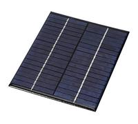 Ziyvural Panneau Solaire Mini Portable 2W 18V pour Chargeur DIY Jouet | Silicium Polycristallin, encapsulé dans L'époxy, étanche pour Extérieur, Résistant à la Pression, pour Lampes de Jardin et