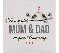 ZIZI Cards Carte d'anniversaire pour maman et papa 138 mm²